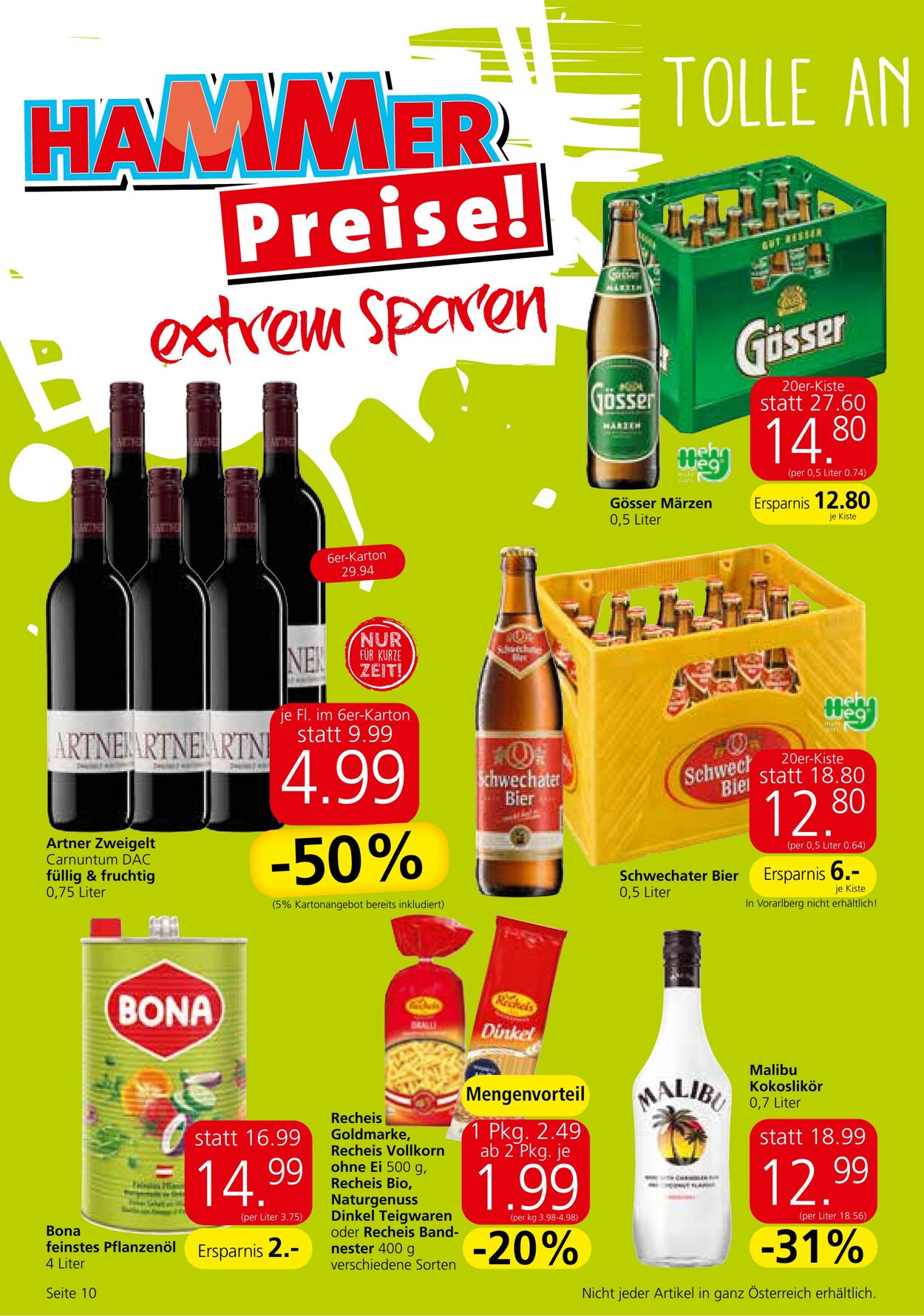 Prospekt Eurospar 22.08.2024 - 04.09.2024