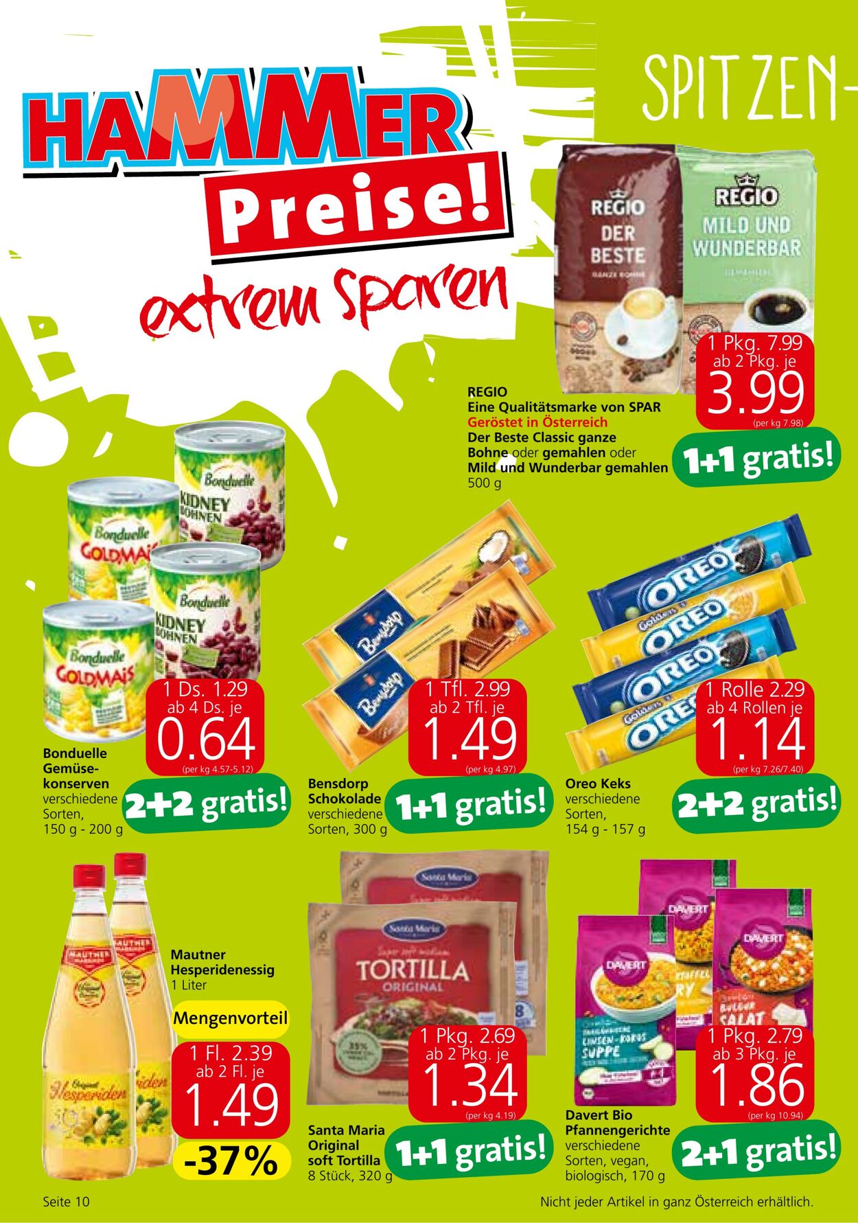 Prospekt Eurospar 08.09.2022 - 21.09.2022