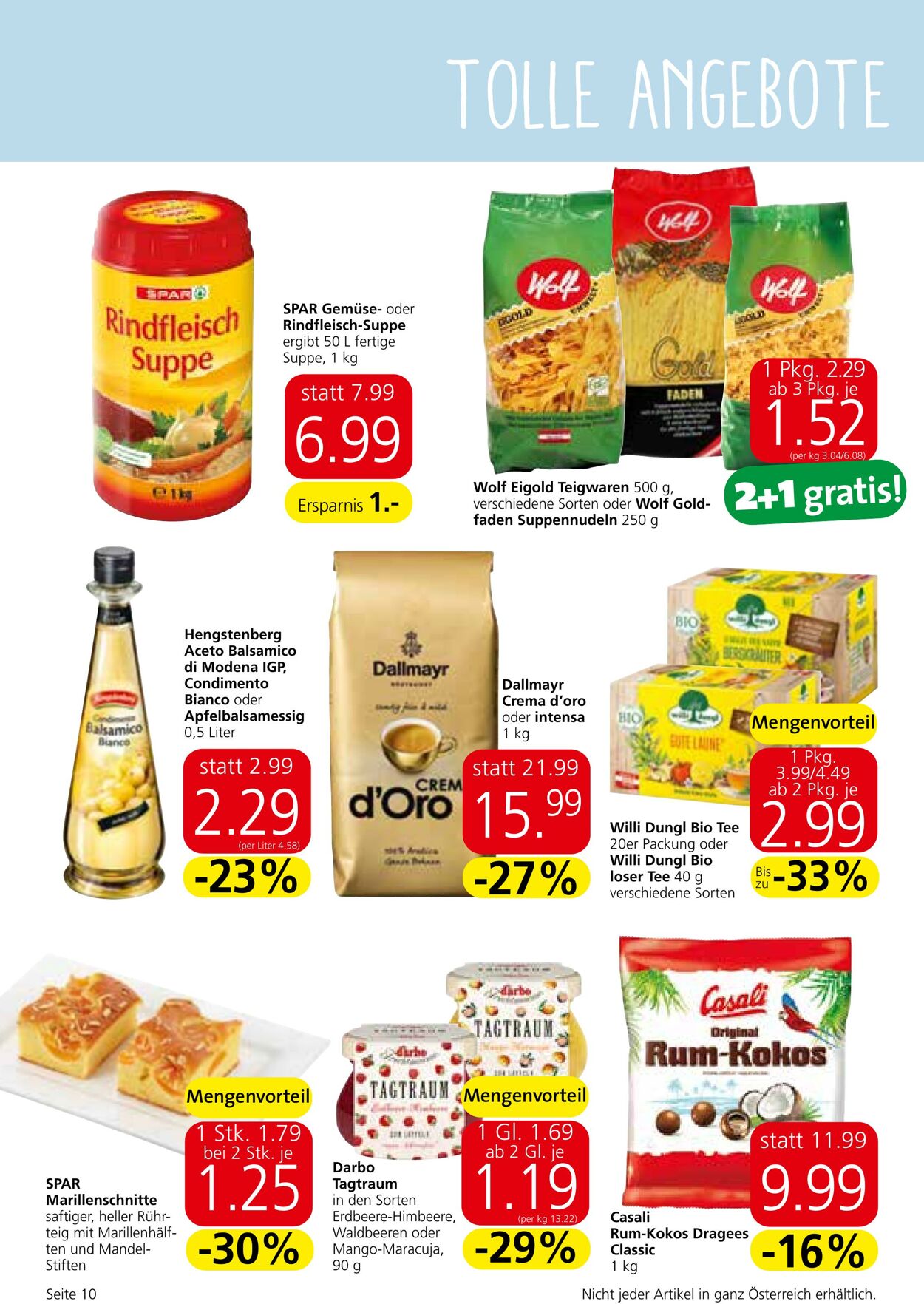 Prospekt Eurospar 02.01.2023 - 18.01.2023