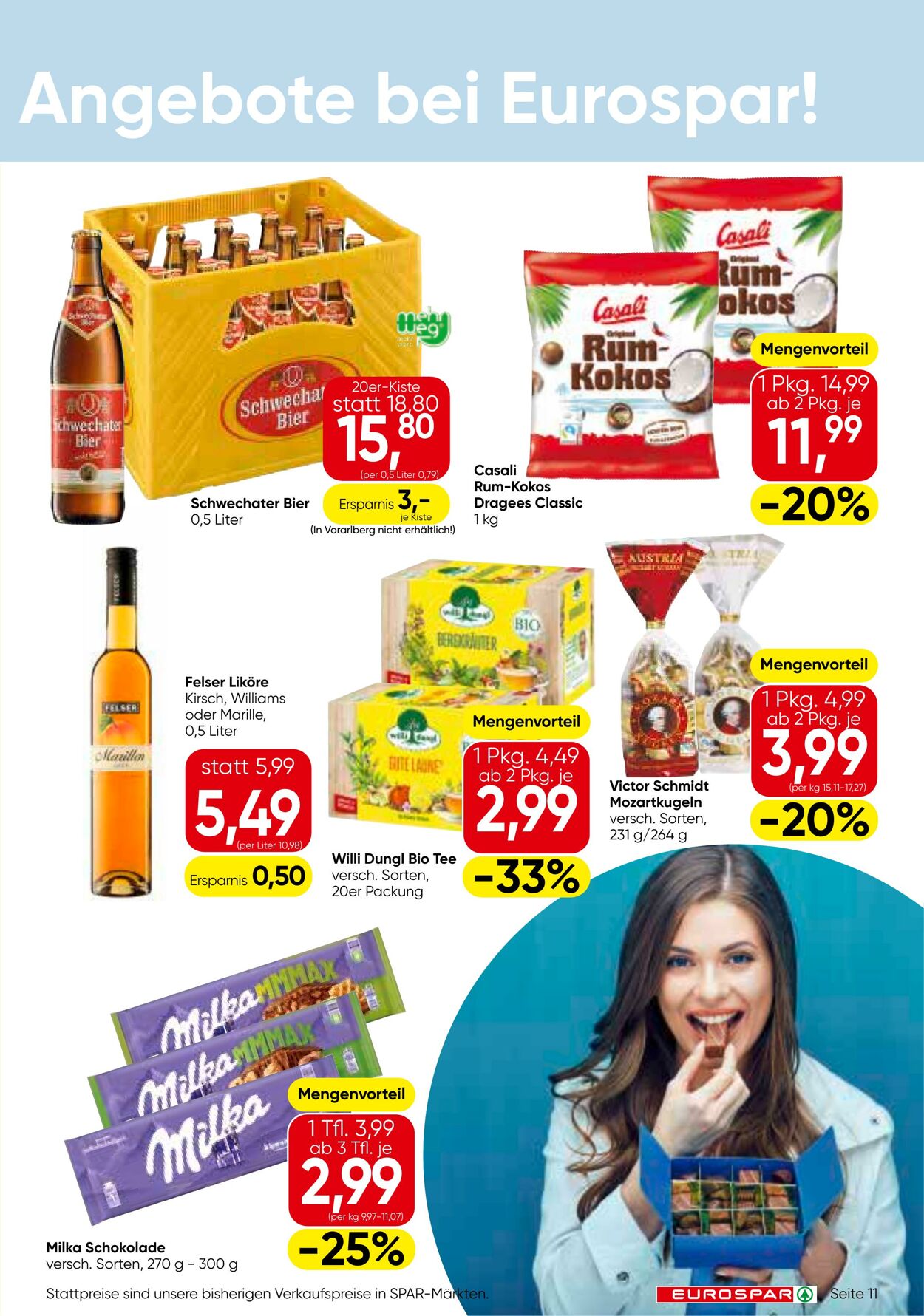 Prospekt Eurospar 02.01.2025 - 15.01.2025