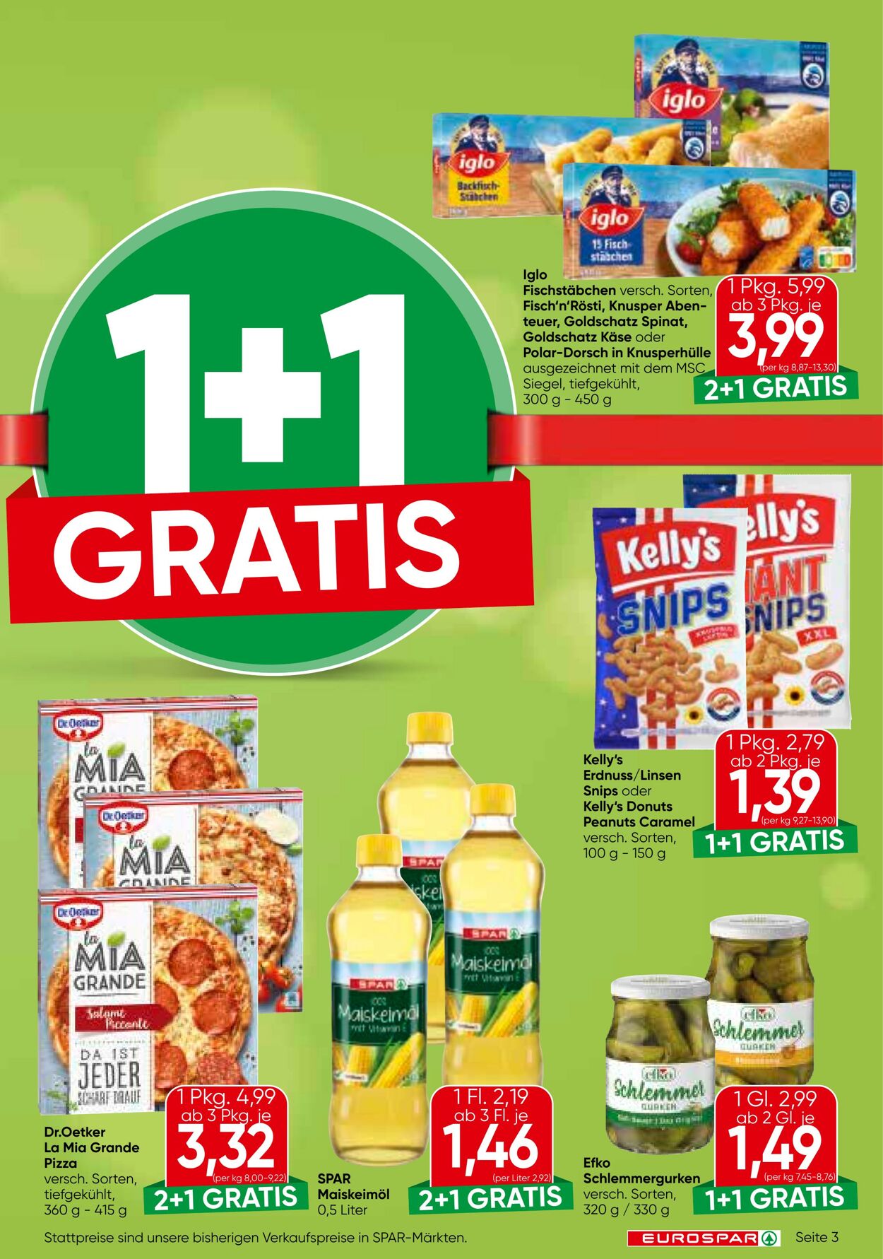 Prospekt Eurospar 16.01.2025 - 29.01.2025