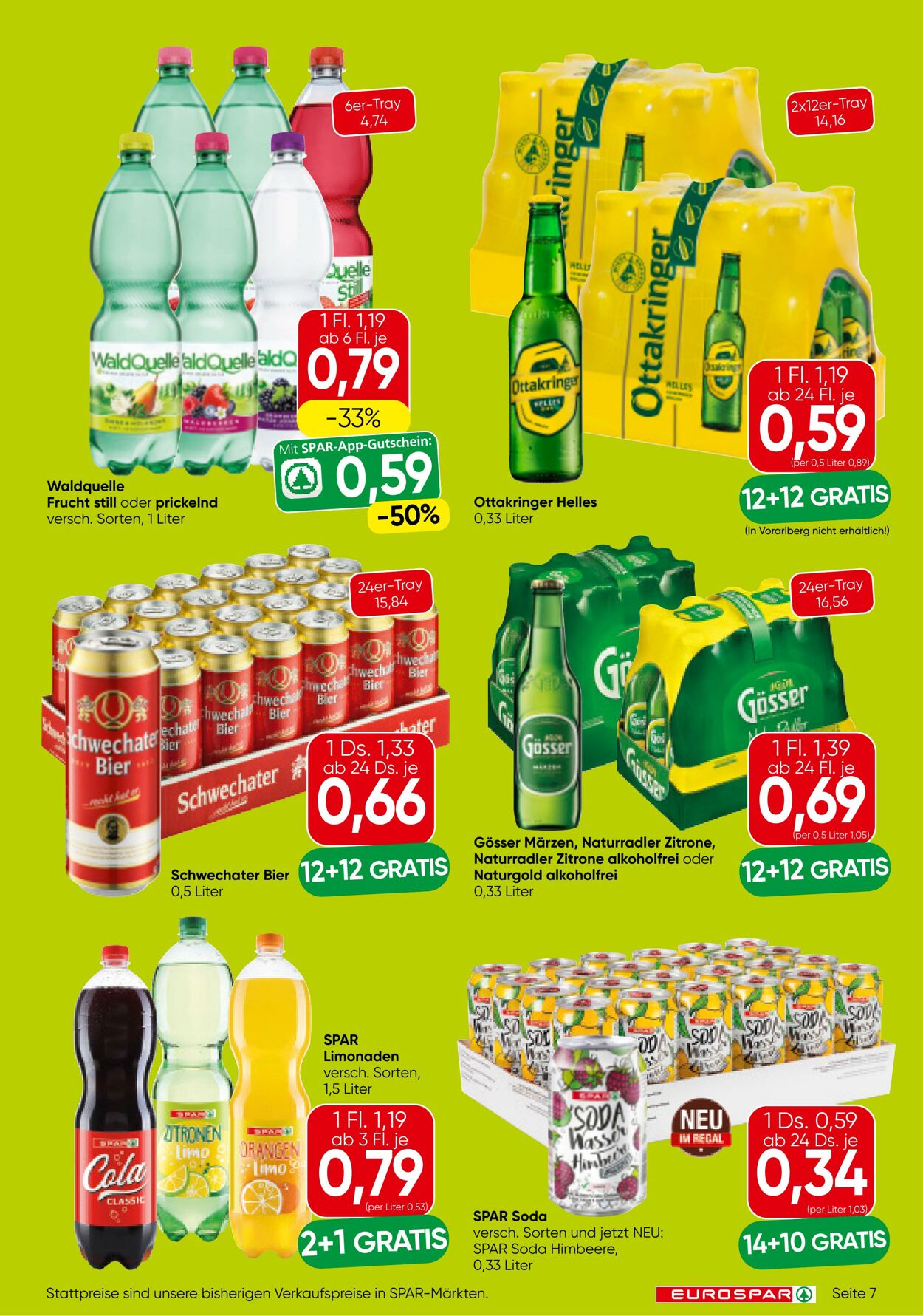 Prospekt Eurospar 16.01.2025 - 29.01.2025