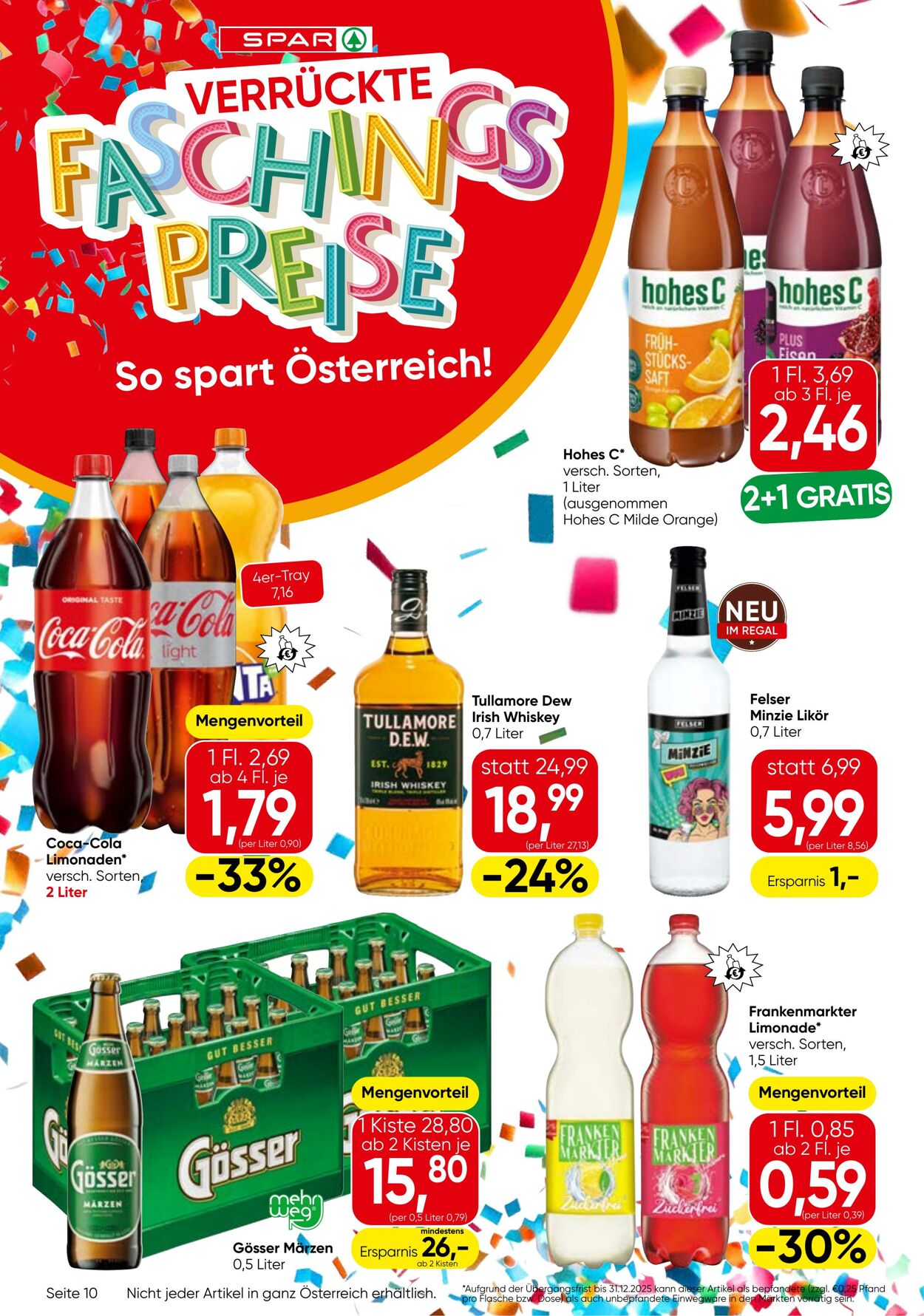 Prospekt Eurospar 13.02.2025 - 26.02.2025