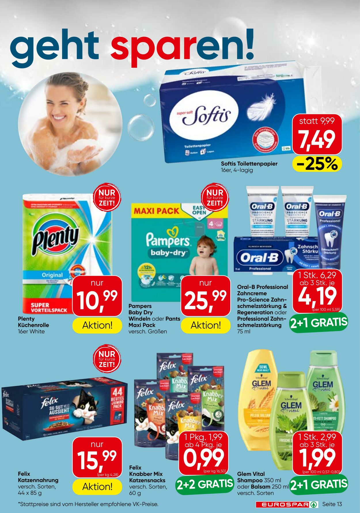 Prospekt Eurospar 13.03.2025 - 26.03.2025