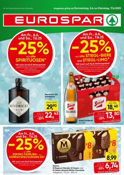 Prospekt Eurospar 05.06.2025 - 17.06.2025
