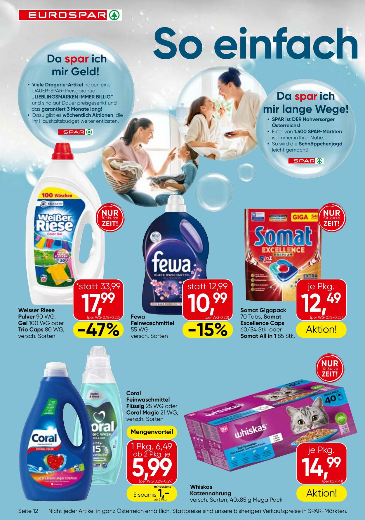Prospekt Eurospar 03.07.2025 - 16.07.2025