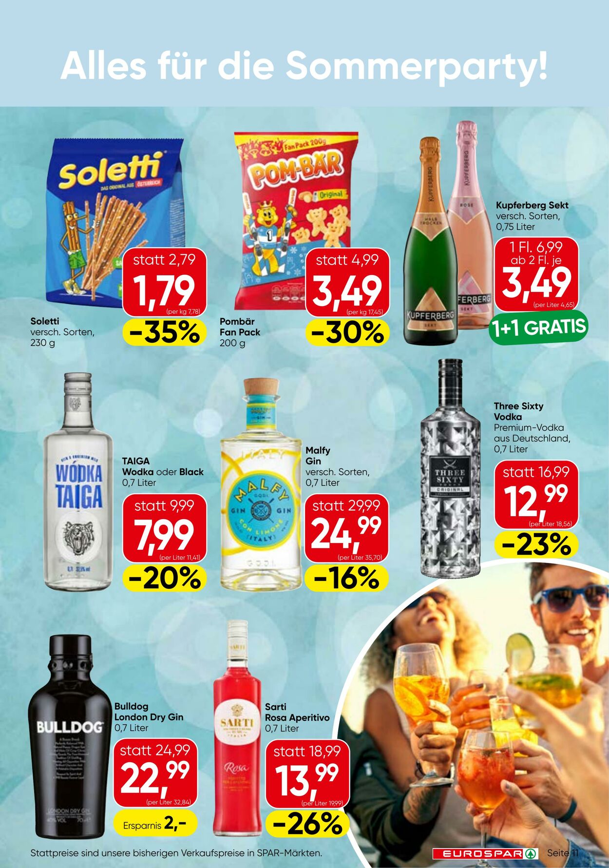 Prospekt Eurospar 03.07.2025 - 16.07.2025