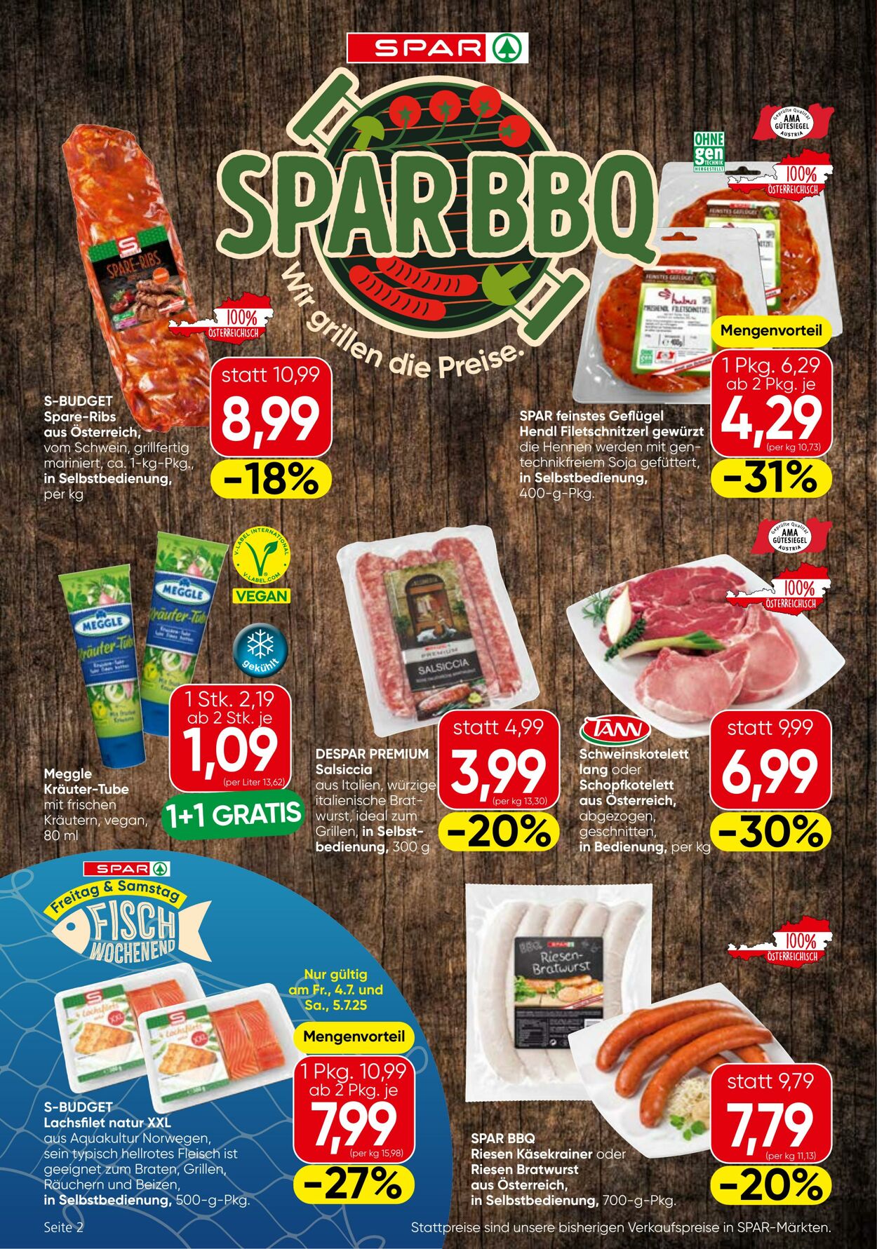 Prospekt Eurospar 03.07.2025 - 16.07.2025
