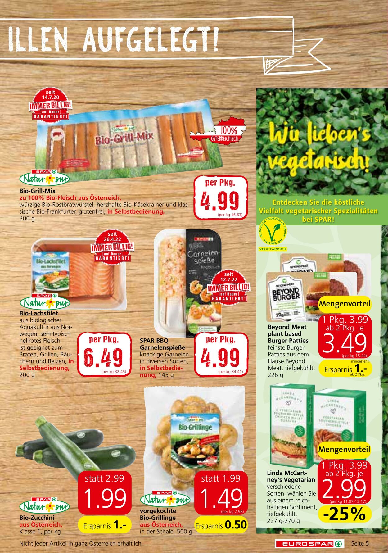 Prospekt Eurospar 14.07.2022 - 27.07.2022