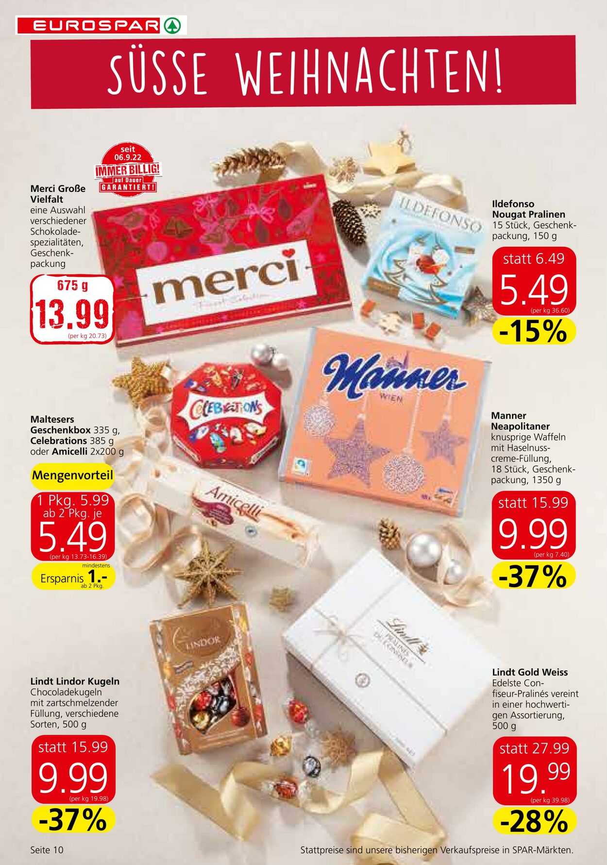 Prospekt Eurospar 01.12.2022 - 14.12.2022