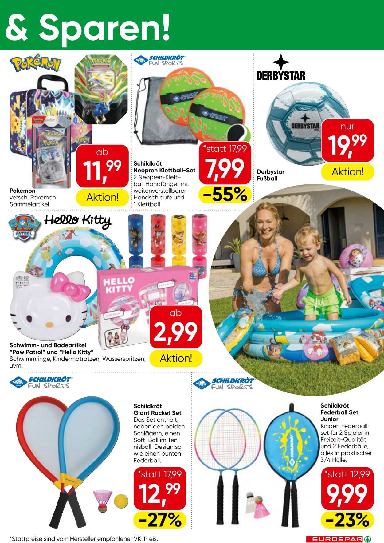 Prospekt Eurospar 24.04.2025 - 07.05.2025