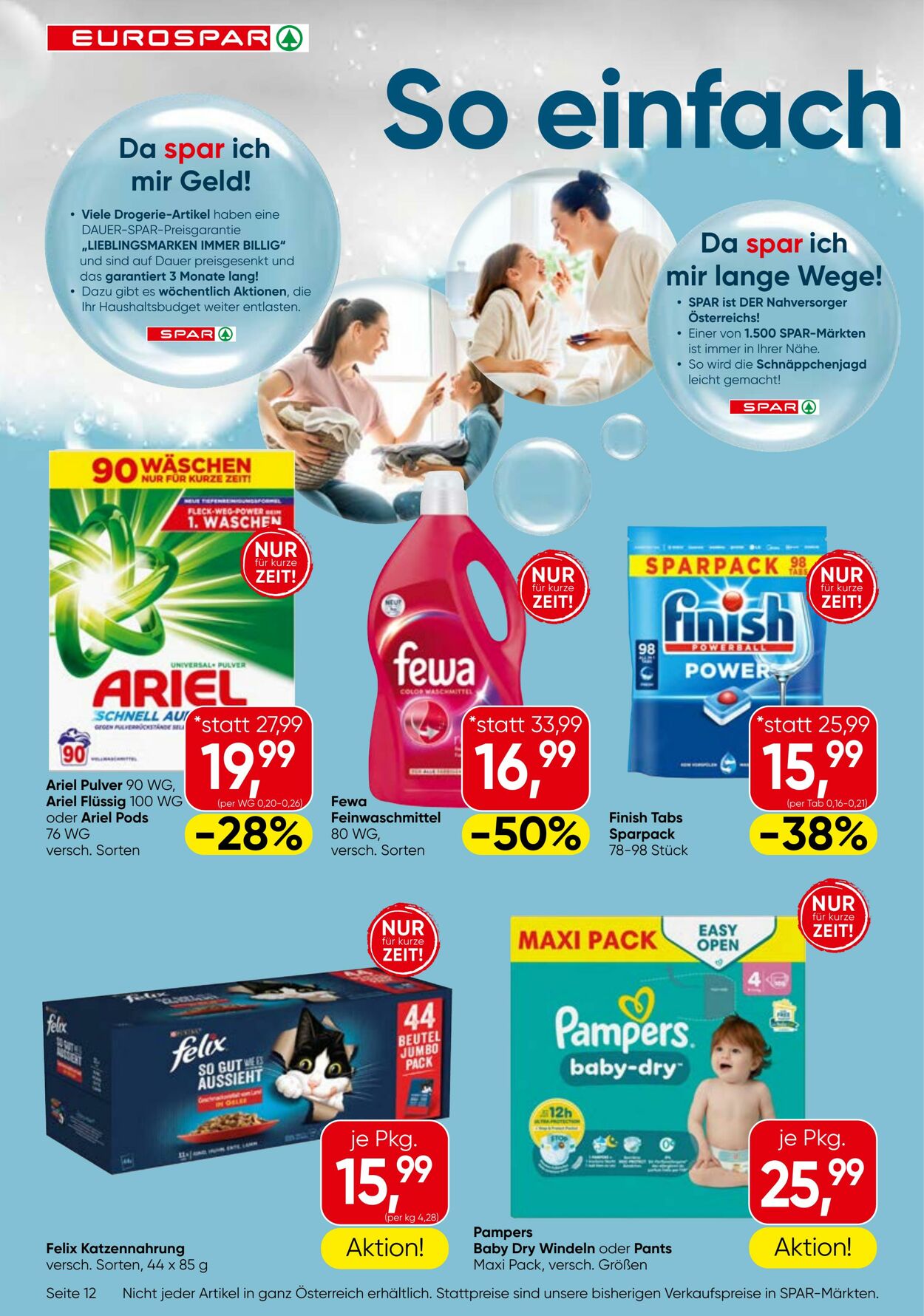 Prospekt Eurospar 24.04.2025 - 07.05.2025
