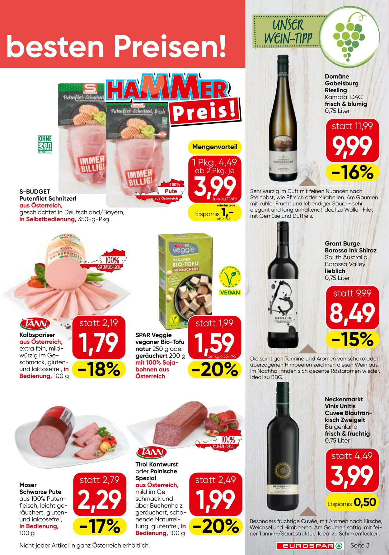Prospekt Eurospar 22.05.2025 - 04.06.2025