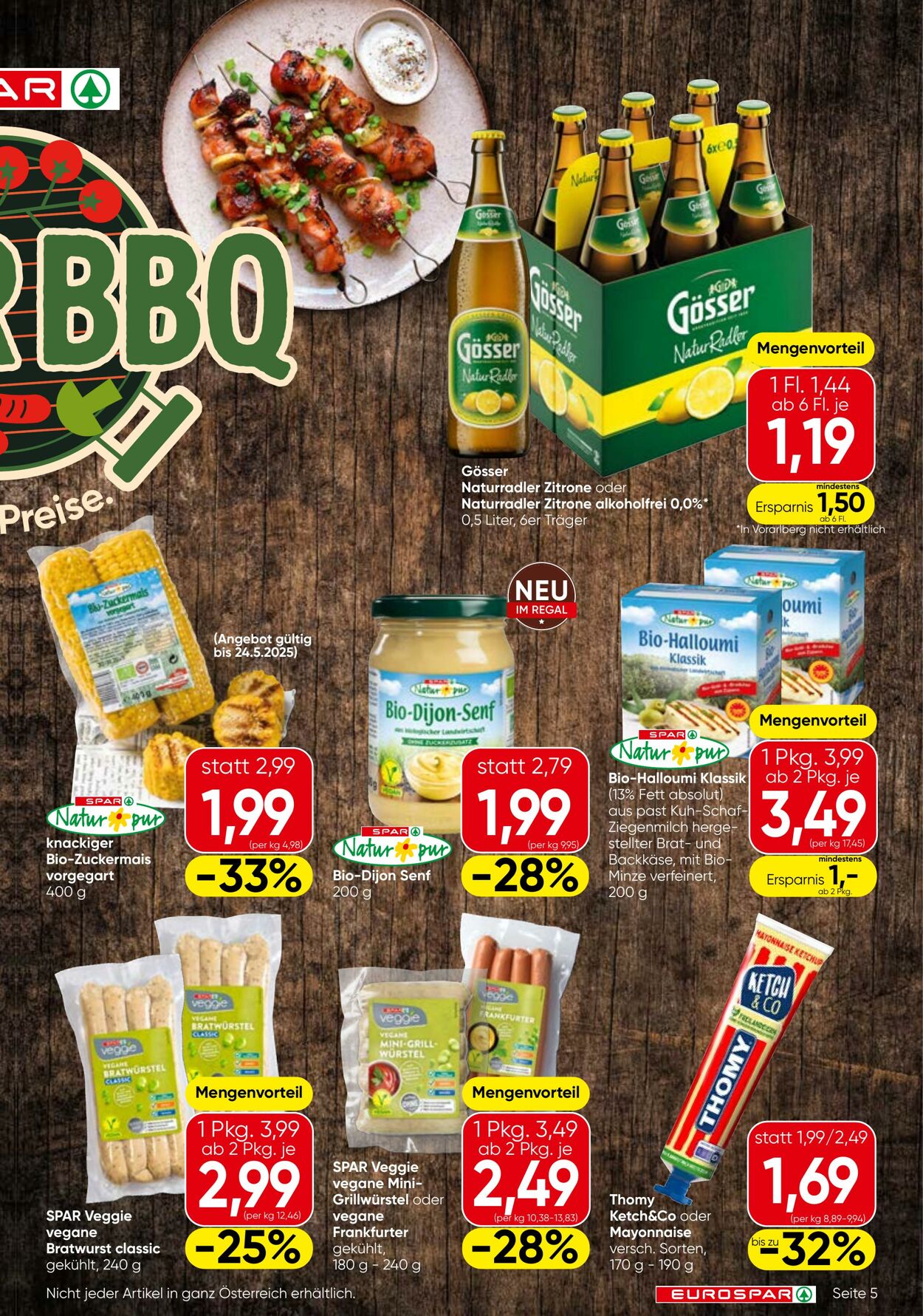Prospekt Eurospar 22.05.2025 - 04.06.2025