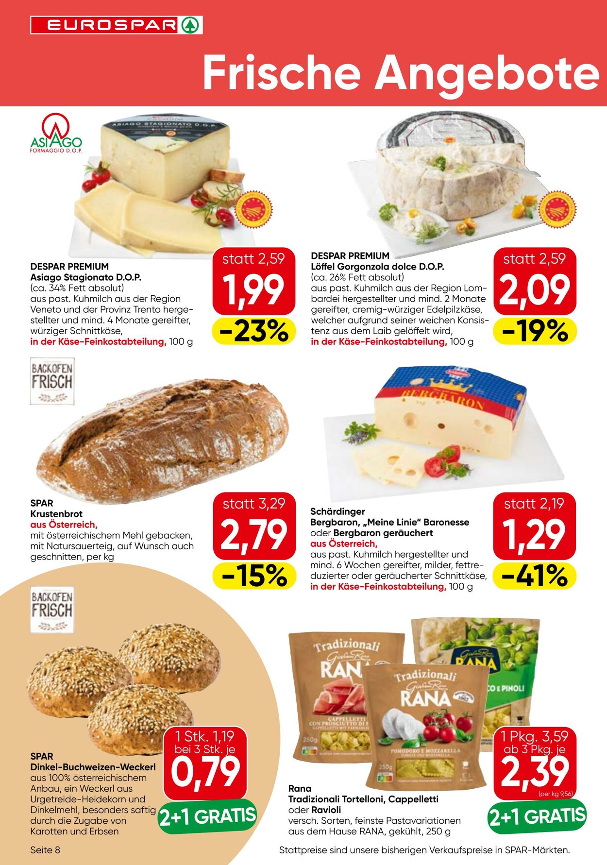 Prospekt Eurospar 22.05.2025 - 04.06.2025