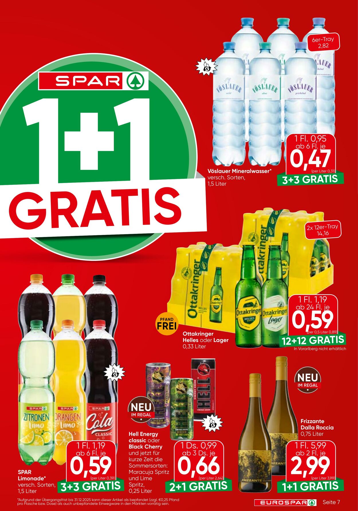 Prospekt Eurospar 18.06.2025 - 02.07.2025