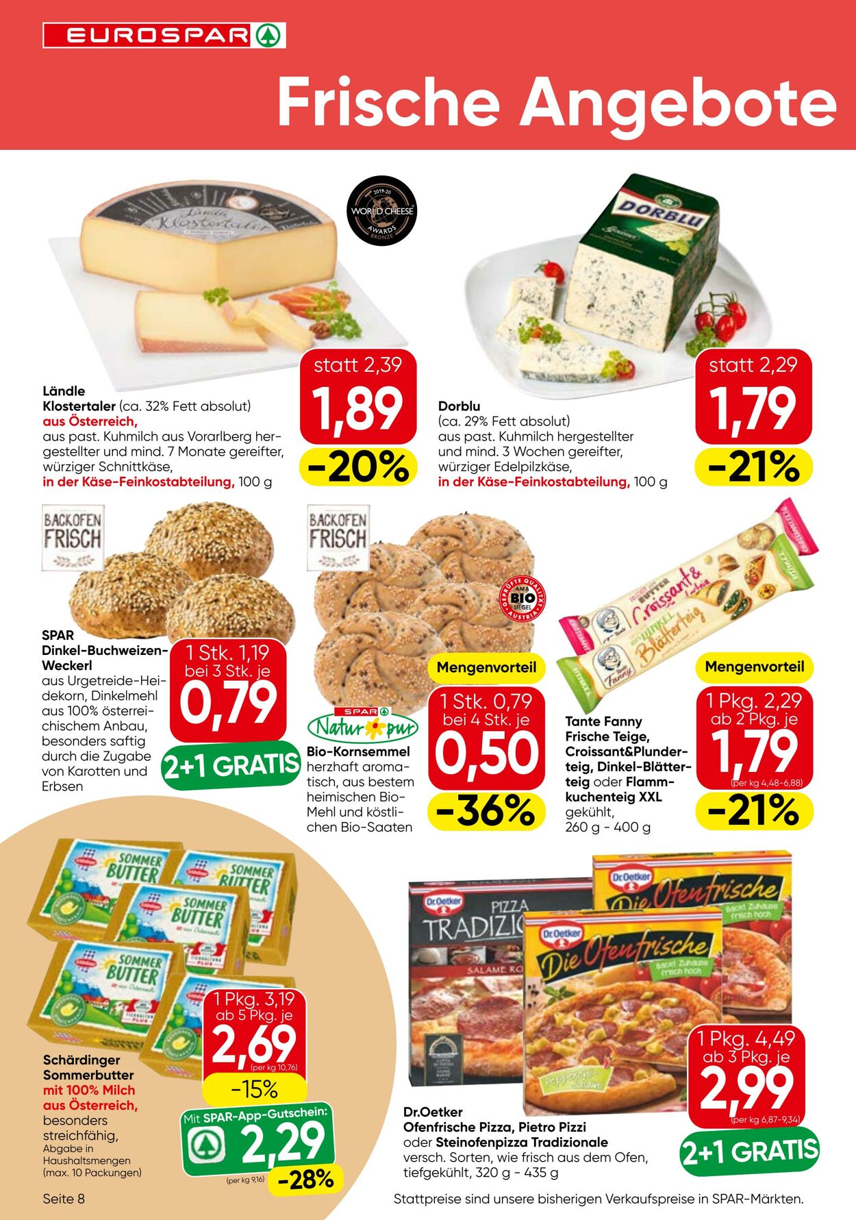 Prospekt Eurospar 18.06.2025 - 02.07.2025