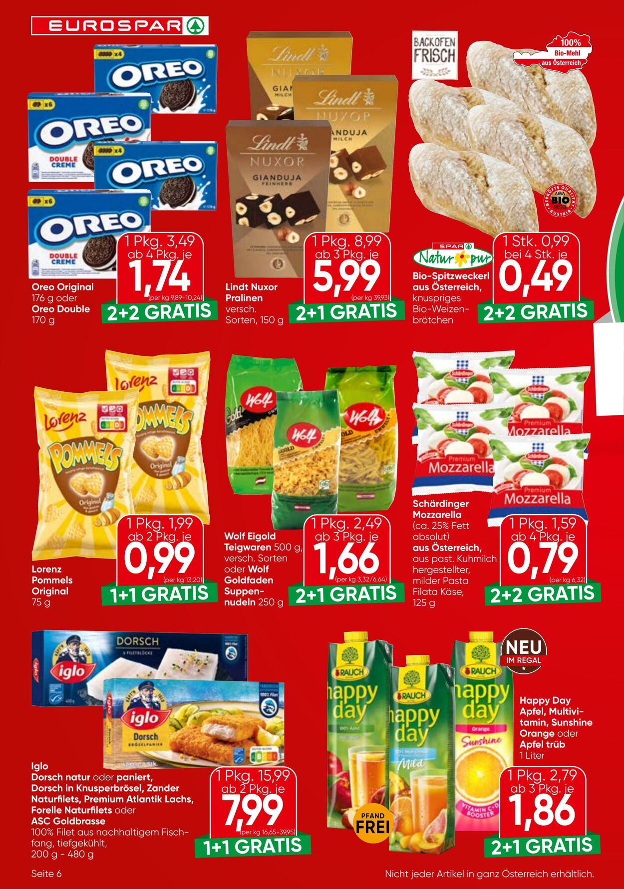 Prospekt Eurospar 18.06.2025 - 02.07.2025