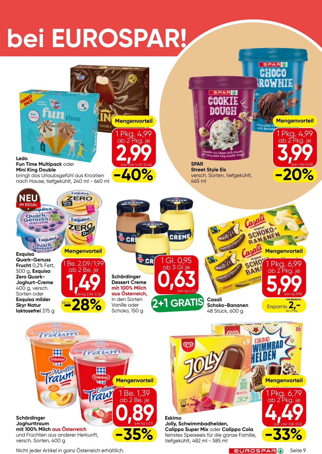 Prospekt Eurospar 18.06.2025 - 02.07.2025