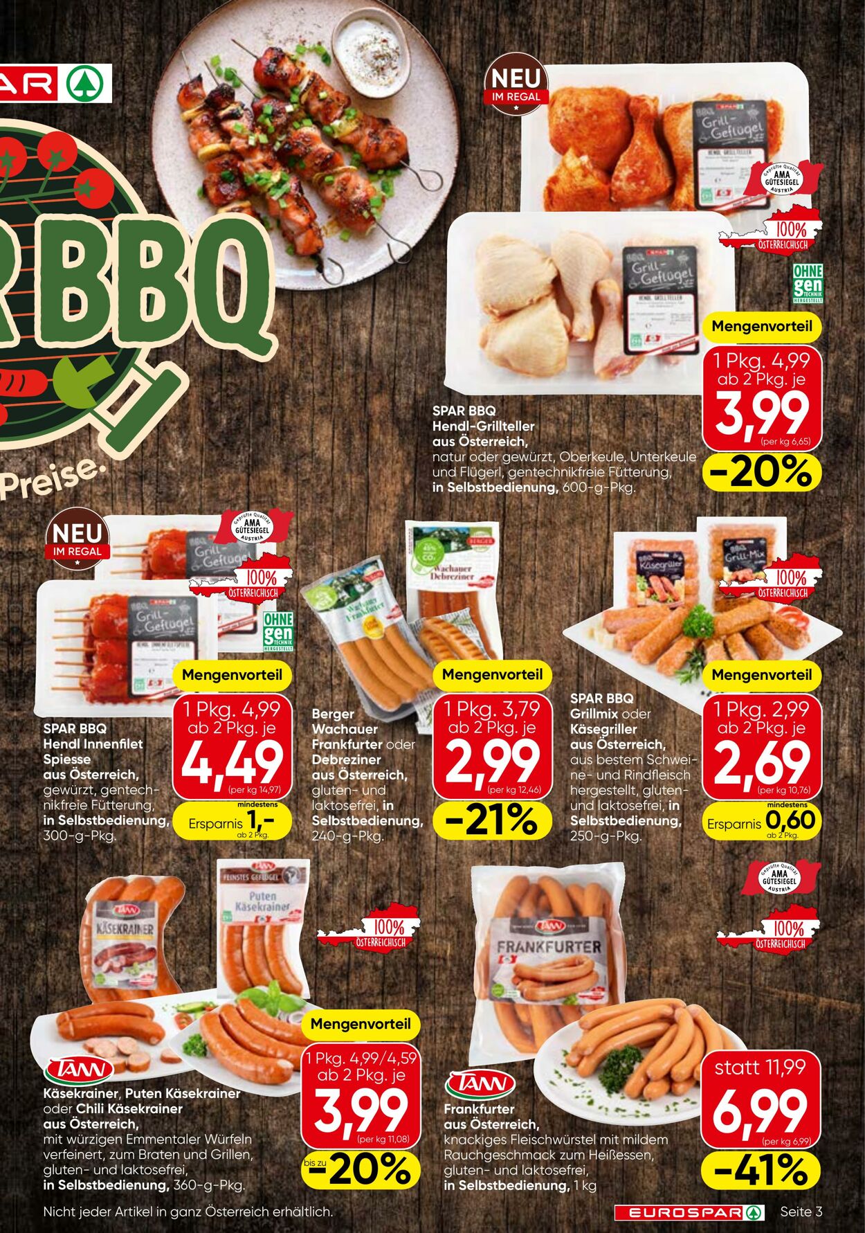 Prospekt Eurospar 18.06.2025 - 02.07.2025