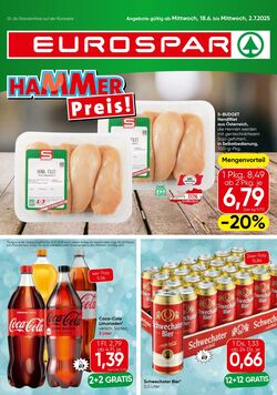 Prospekt Eurospar 18.06.2025 - 02.07.2025