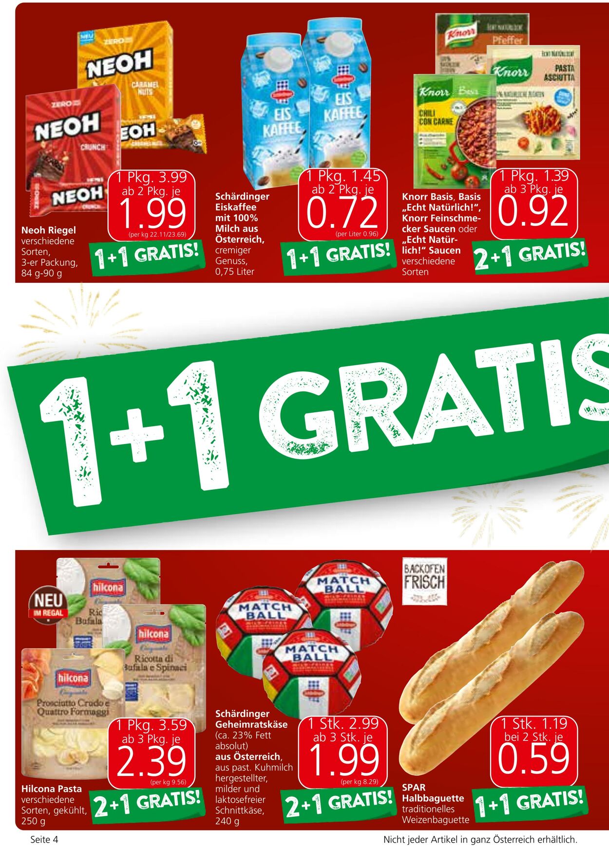 Prospekt Eurospar 17.10.2024 - 30.10.2024