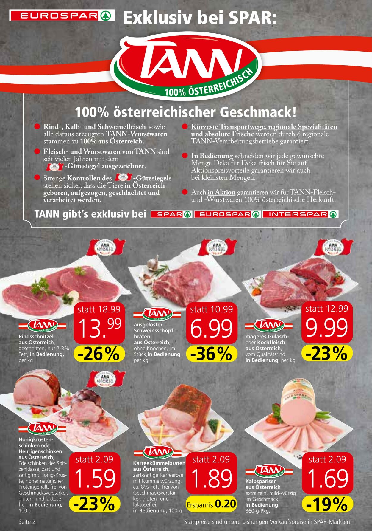 Prospekt Eurospar 03.11.2022 - 16.11.2022