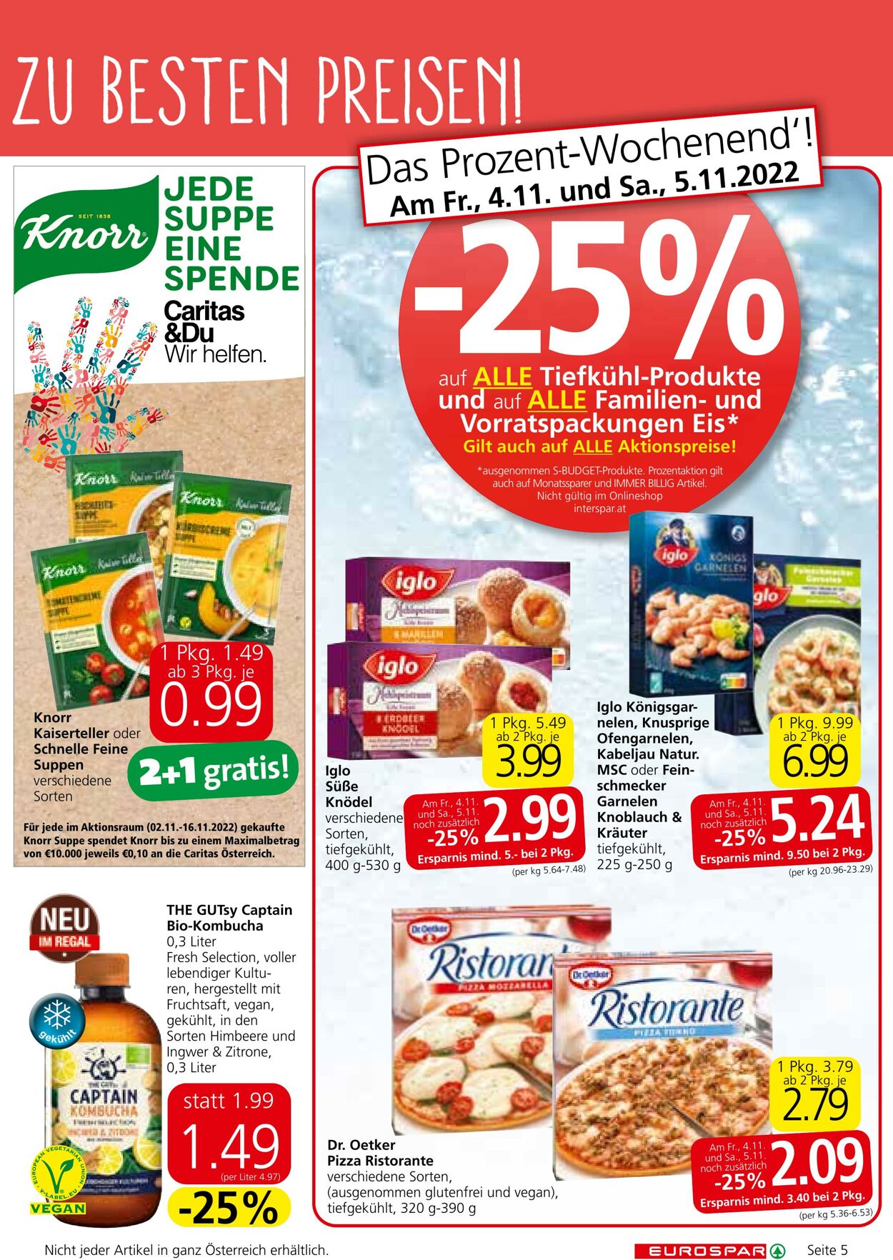 Prospekt Eurospar 03.11.2022 - 16.11.2022