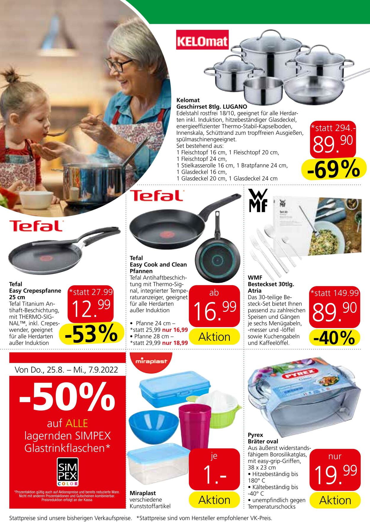 Prospekt Eurospar 24.08.2022 - 06.09.2022