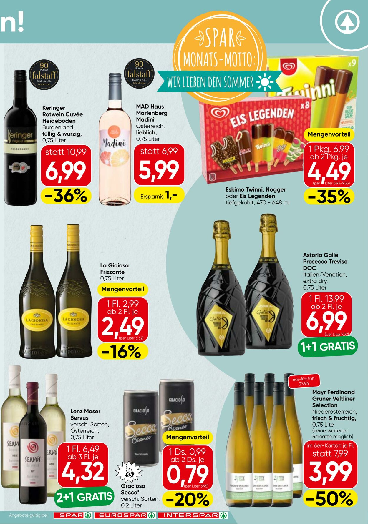 Prospekt Eurospar 26.06.2025 - 23.07.2025