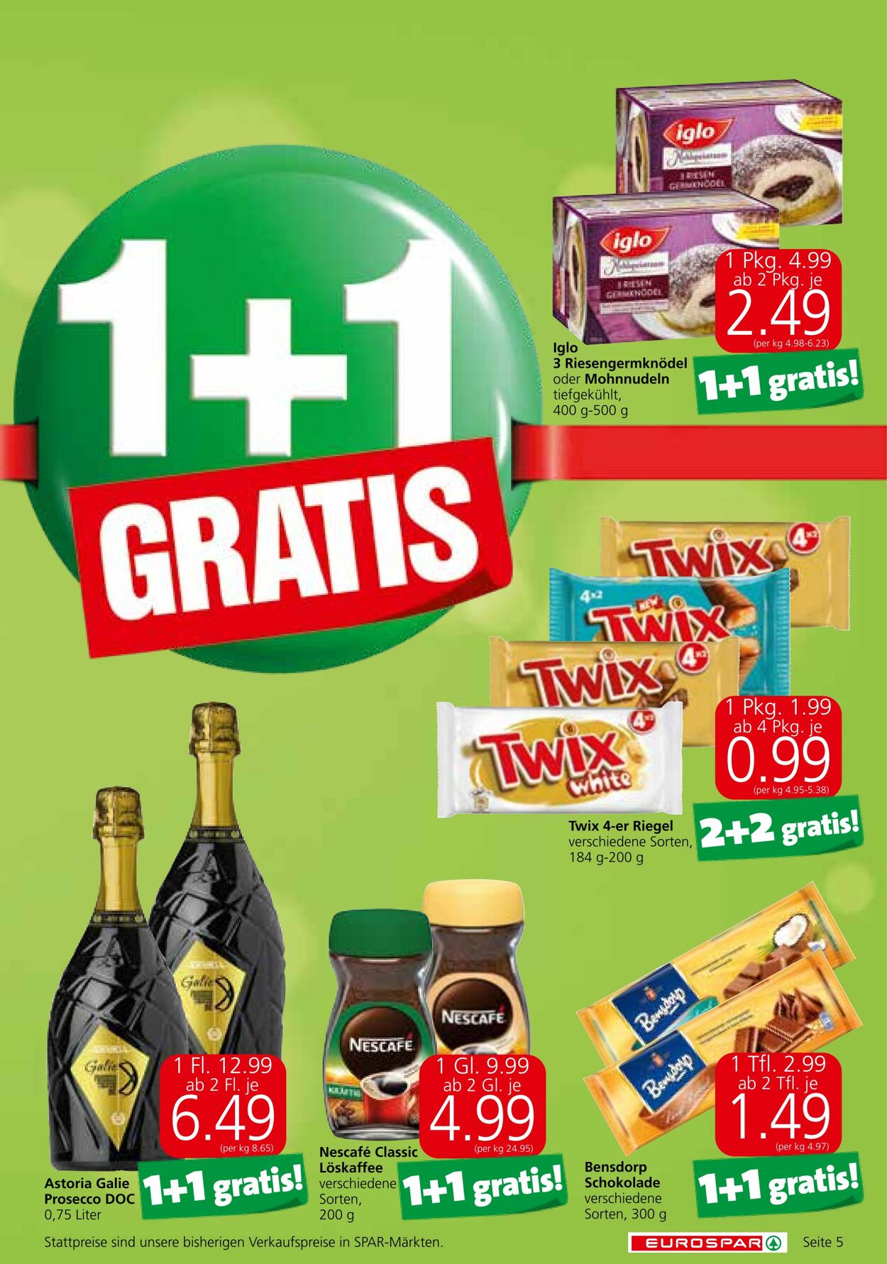 Prospekt Eurospar 19.01.2023 - 01.02.2023