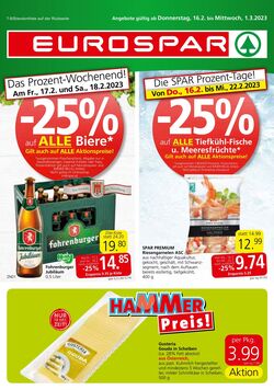 Prospekt Eurospar 16.02.2023 - 01.03.2023