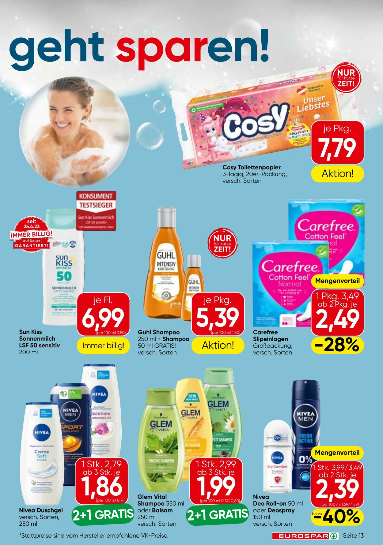 Prospekt Eurospar 24.04.2025 - 07.05.2025