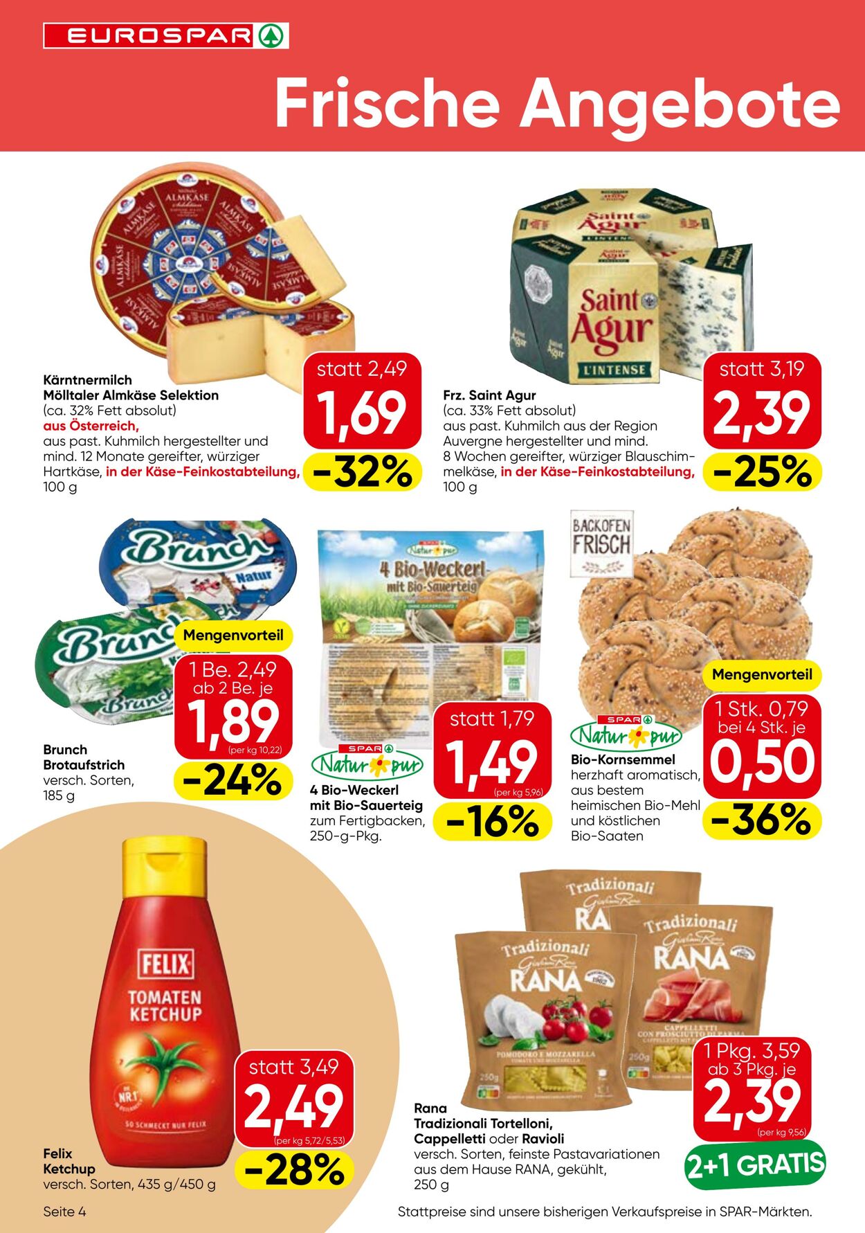 Prospekt Eurospar 24.04.2025 - 07.05.2025
