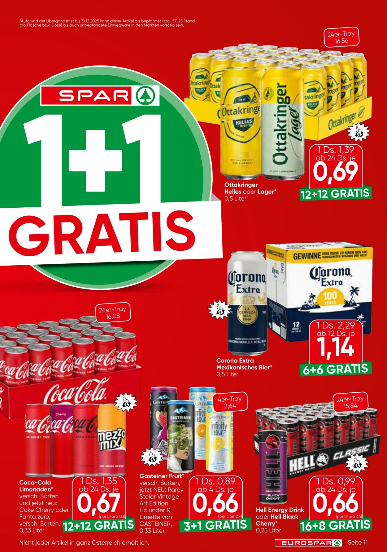 Prospekt Eurospar 24.04.2025 - 07.05.2025