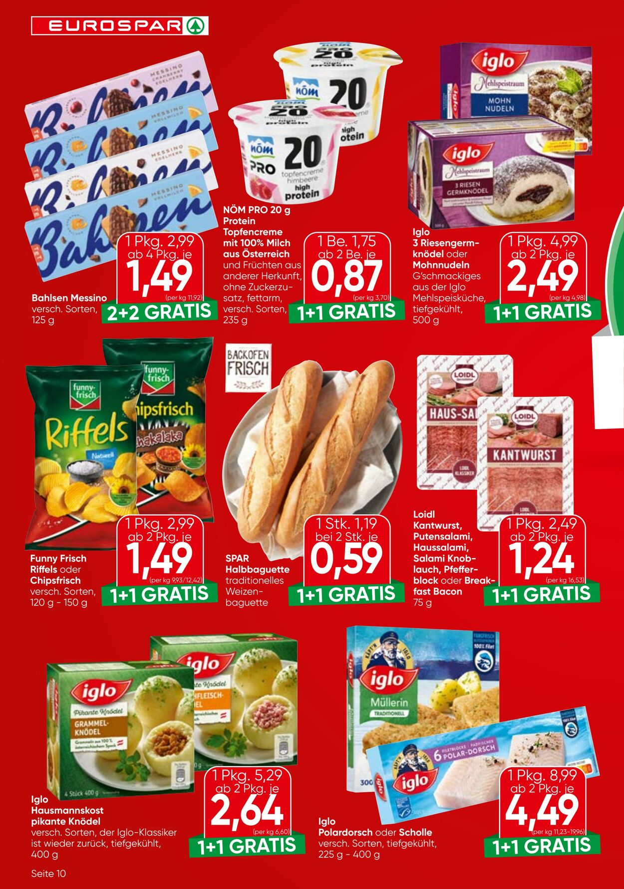 Prospekt Eurospar 24.04.2025 - 07.05.2025