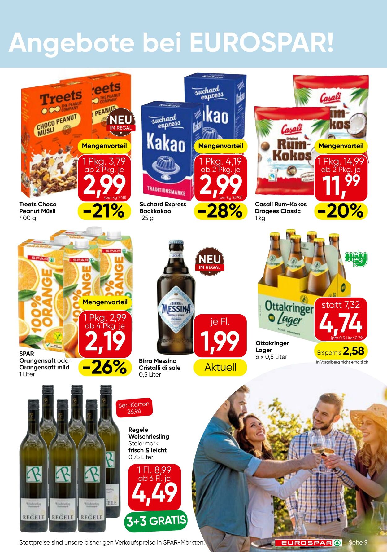 Prospekt Eurospar 24.04.2025 - 07.05.2025