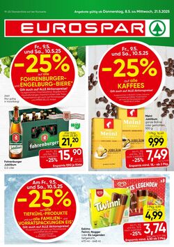 Prospekt Eurospar 08.05.2025 - 21.05.2025