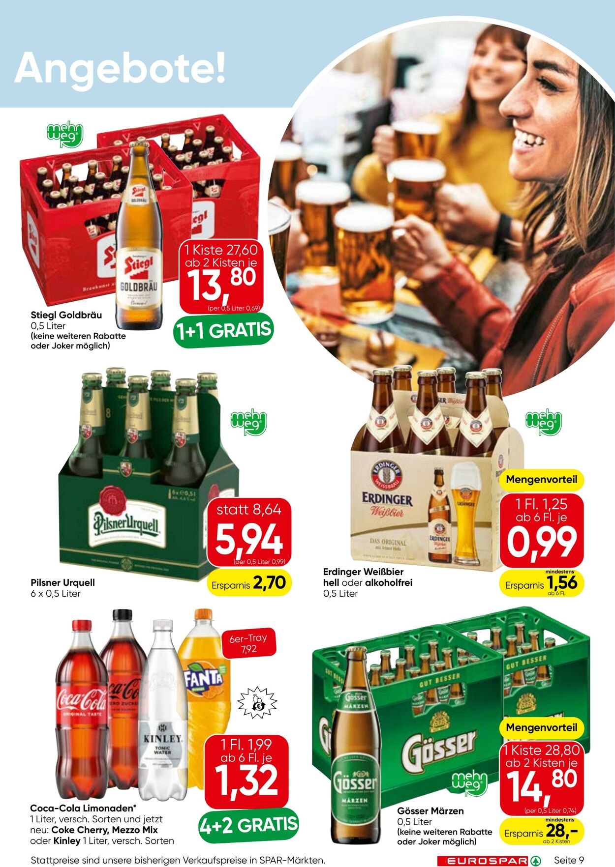Prospekt Eurospar 03.07.2025 - 16.07.2025