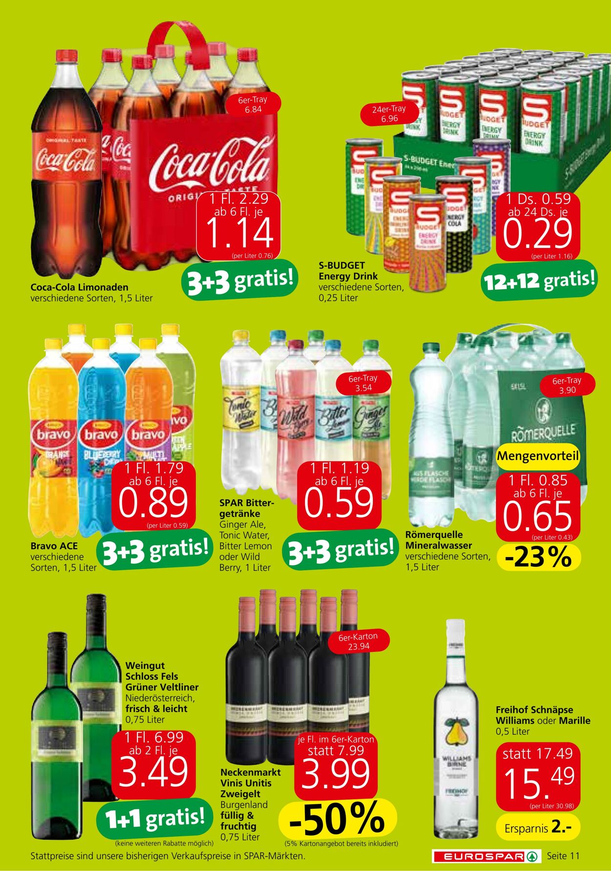 Prospekt Eurospar 20.07.2023 - 02.08.2023