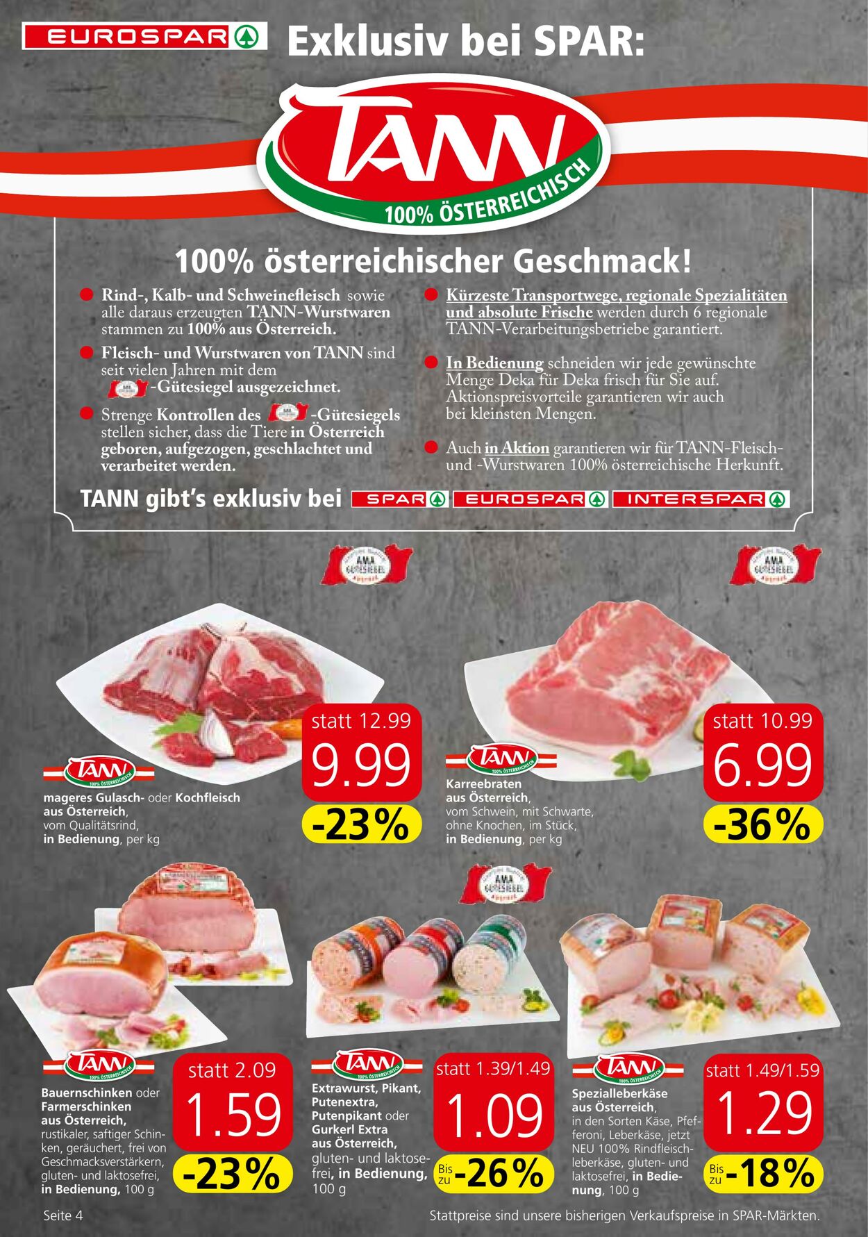 Prospekt Eurospar 08.09.2022 - 21.09.2022