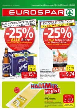 Prospekt Eurospar 16.02.2023 - 01.03.2023