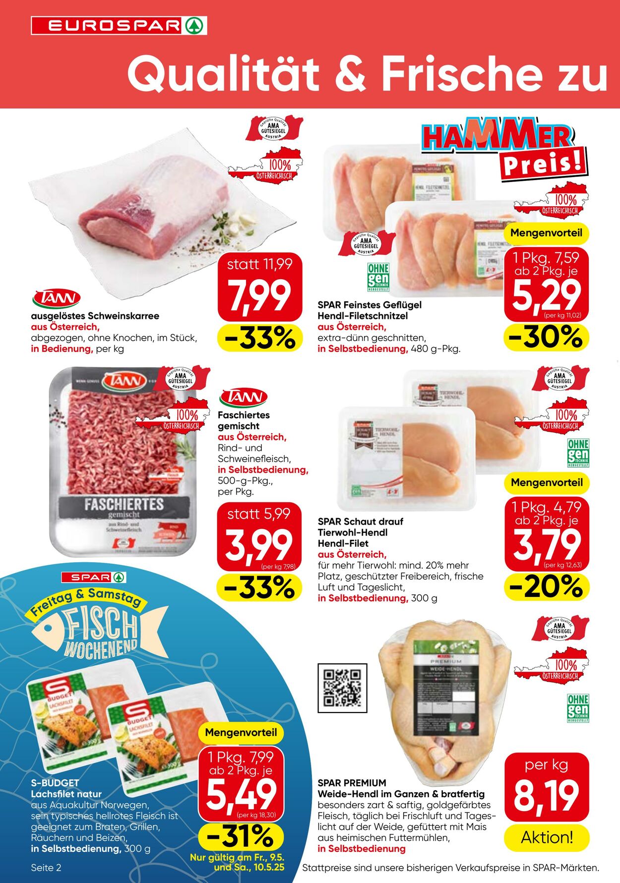 Prospekt Eurospar 08.05.2025 - 21.05.2025