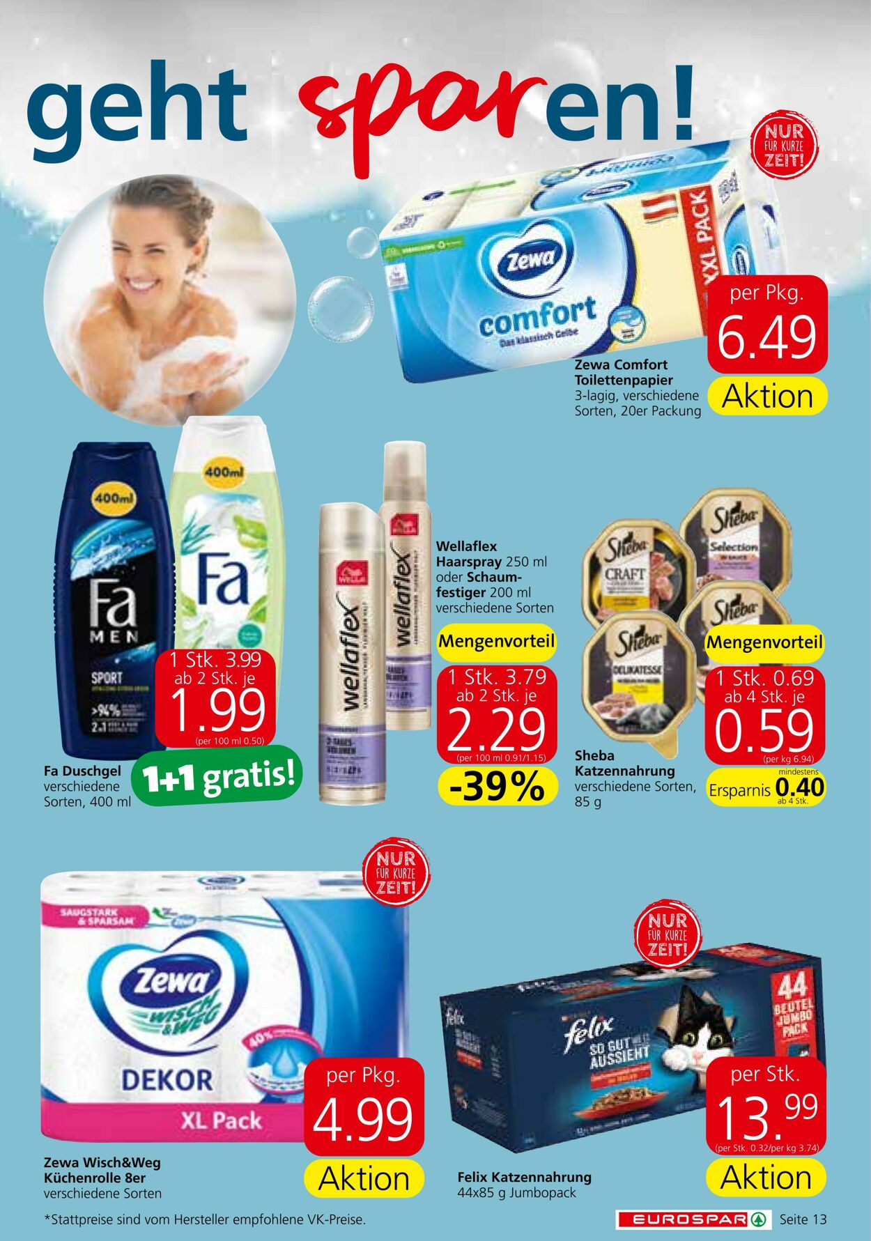 Prospekt Eurospar 22.09.2022 - 05.10.2022