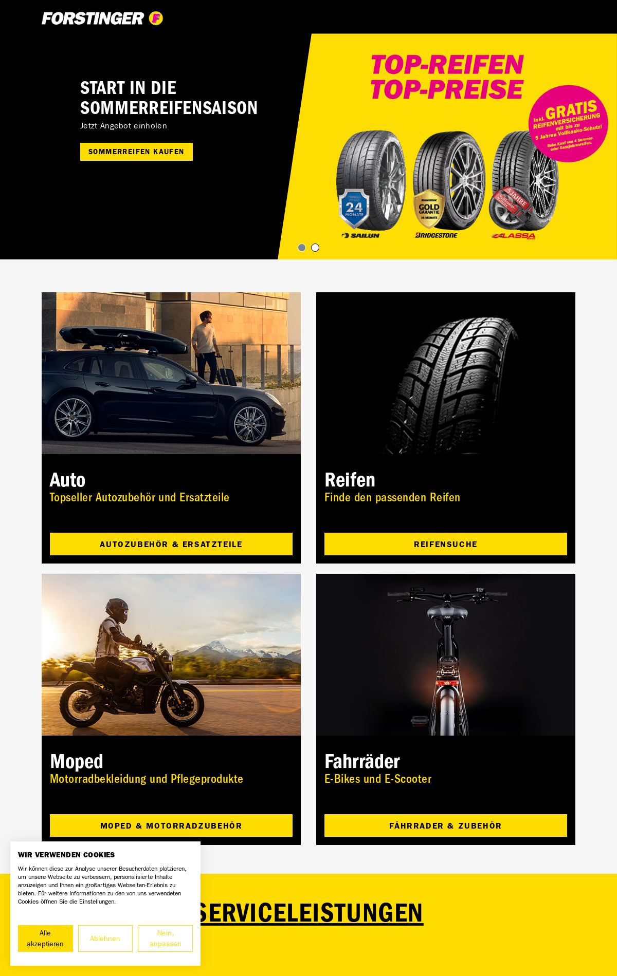 Prospekt Forstinger 21.04.2025 - 30.04.2025