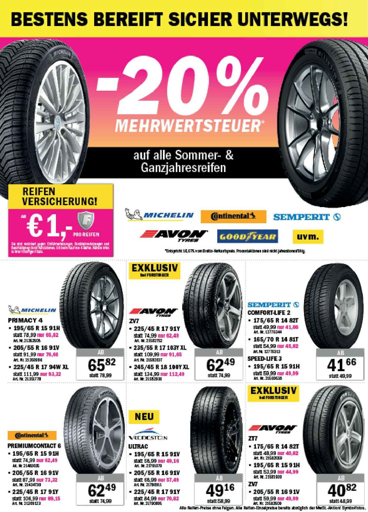 Prospekt Forstinger 01.02.2021 - 20.03.2021