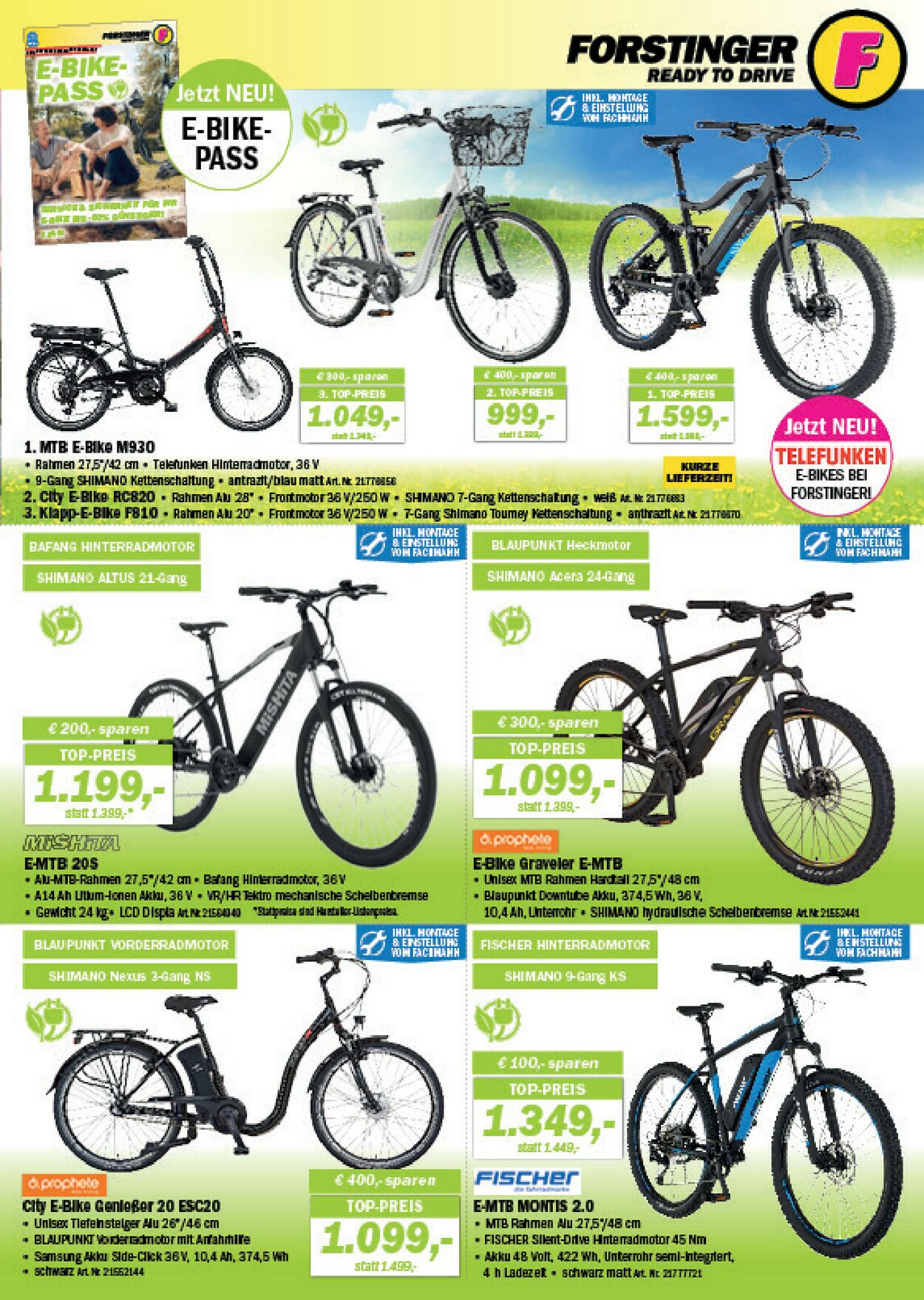 Prospekt Forstinger 01.02.2021 - 20.03.2021