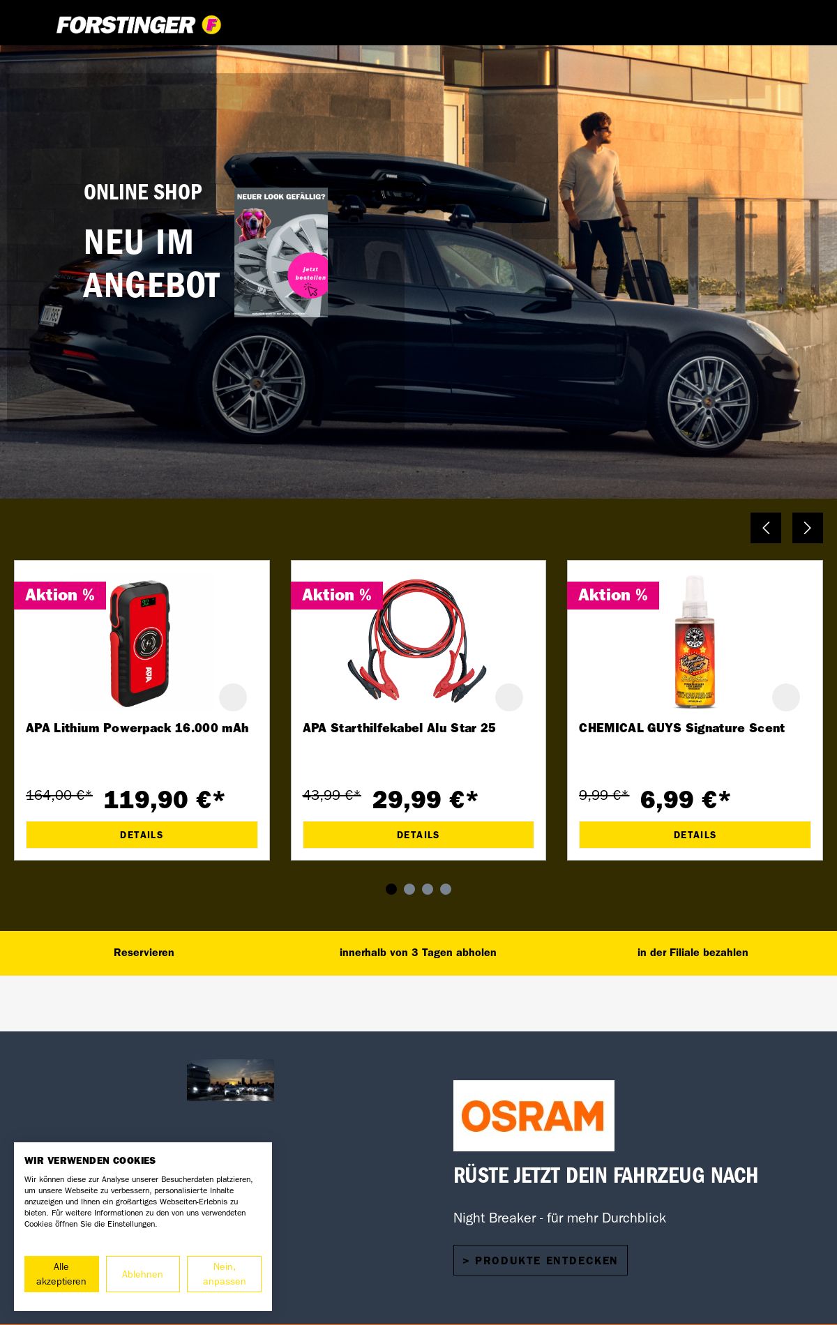 Prospekt Forstinger 25.08.2025 - 03.09.2025