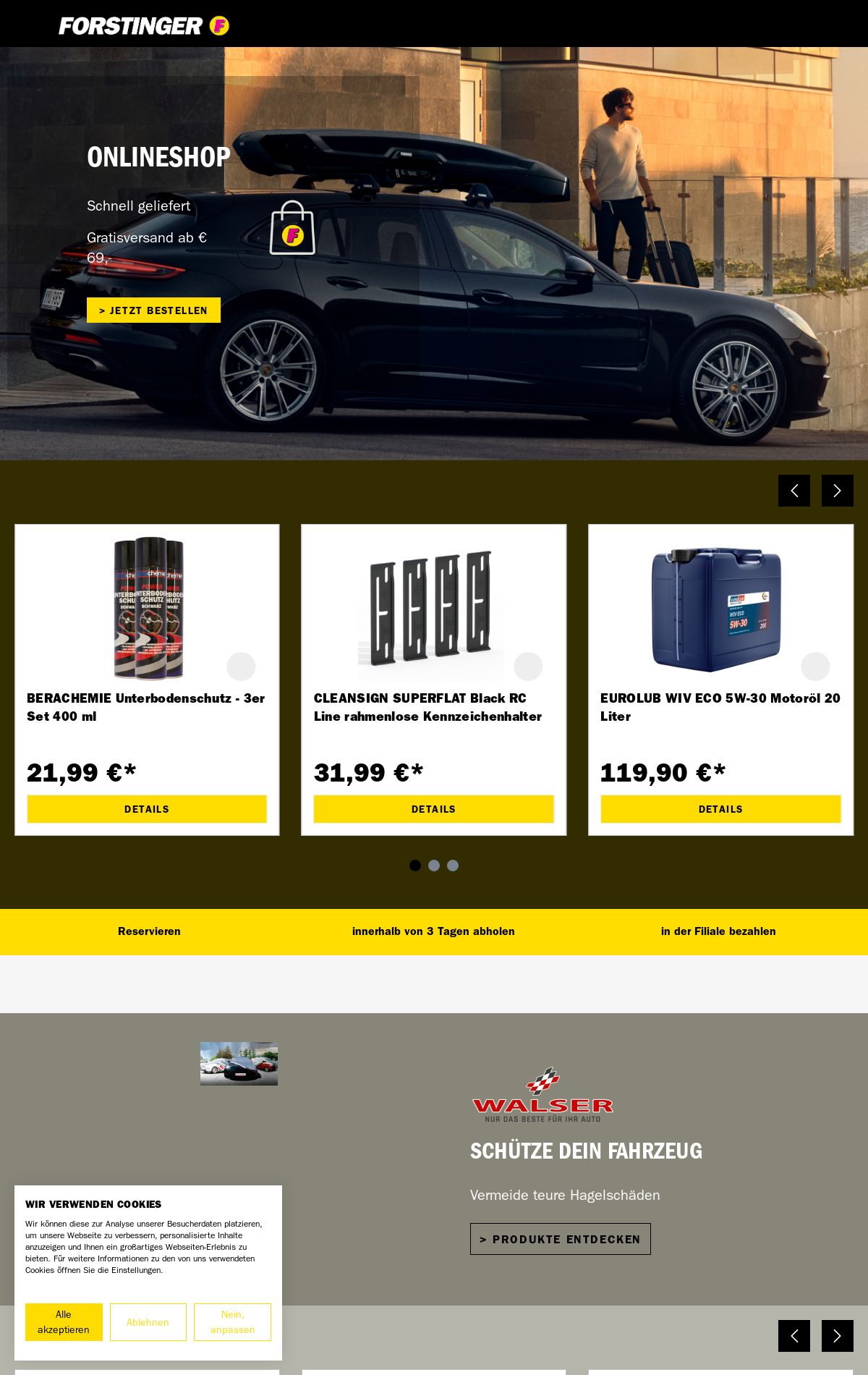 Prospekt Forstinger 21.07.2025 - 30.07.2025