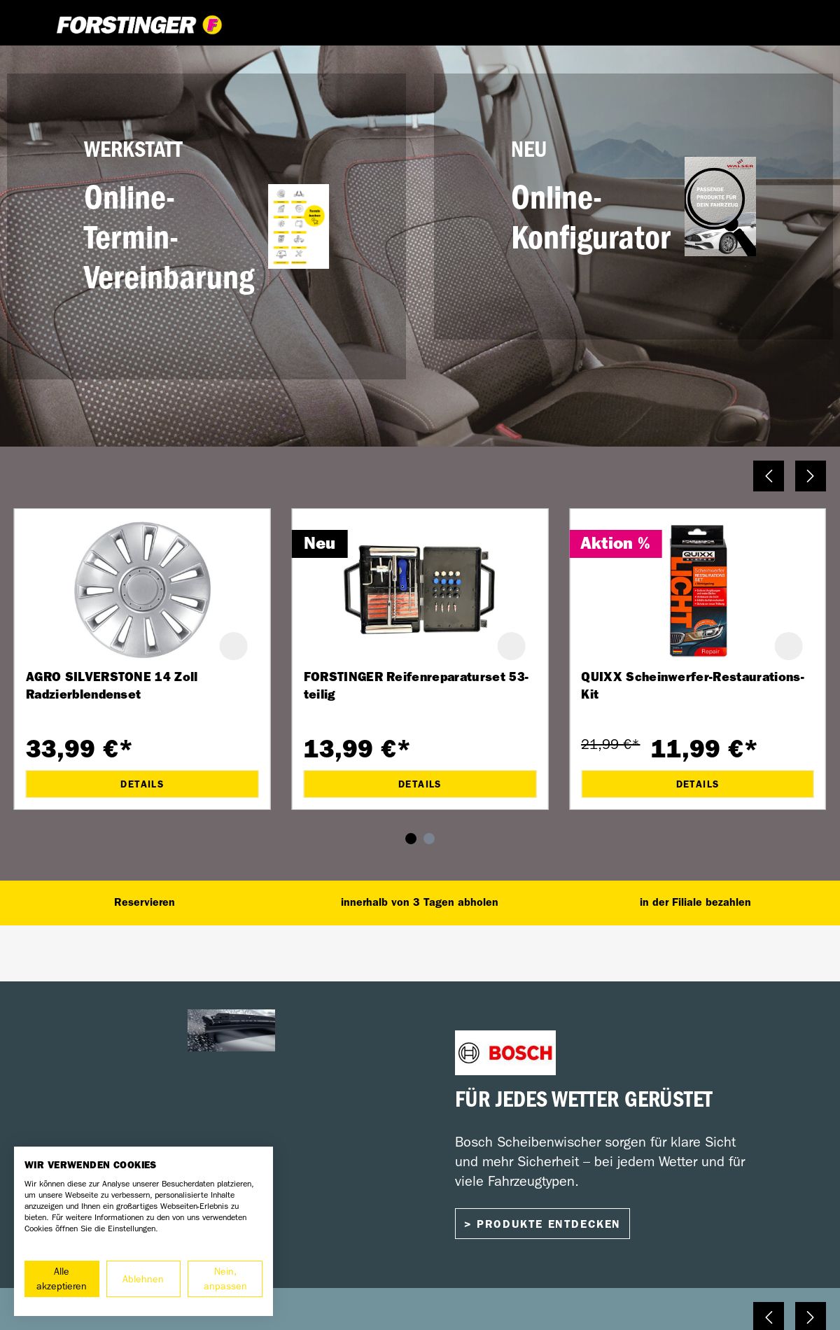 Prospekt Forstinger 22.09.2025 - 01.10.2025